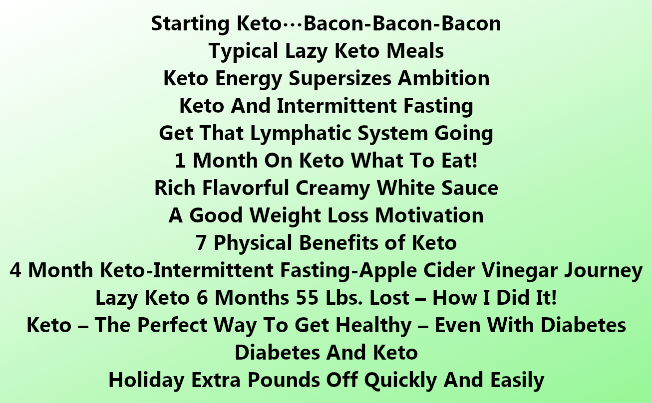 Keto Blogs