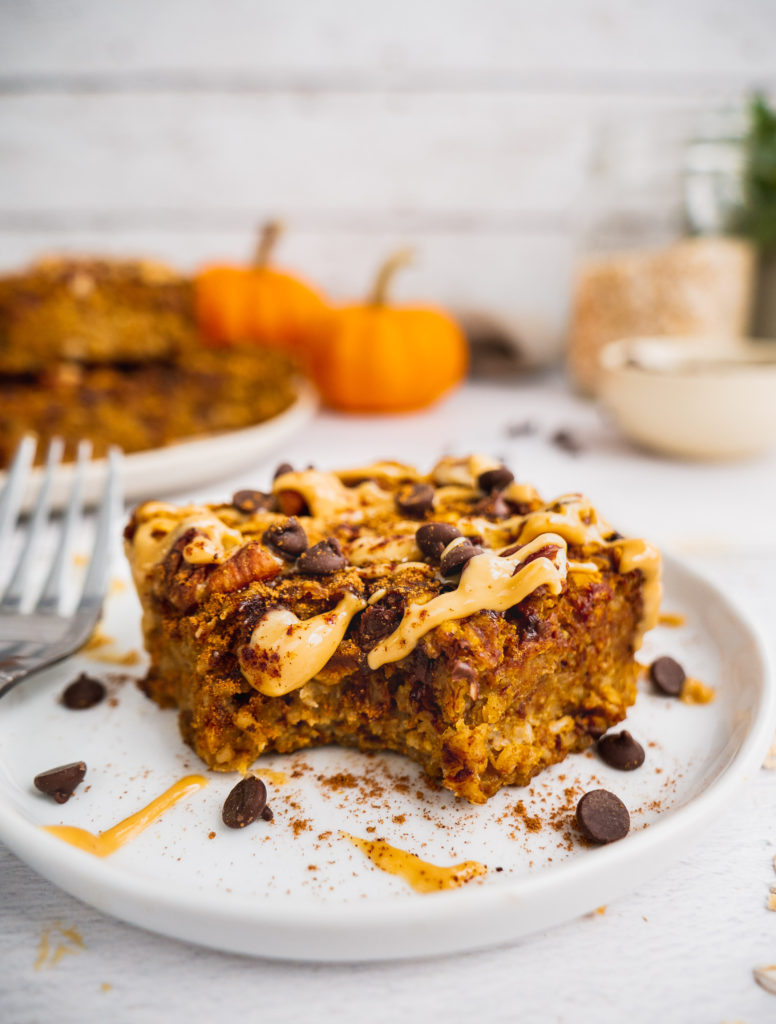 Pumpkin Oatmeal Bars